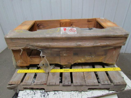 1EX7EB01 Large Pneumatic Rack & Pinion Rotary Actuator 4" Bore 45Deg Rotation