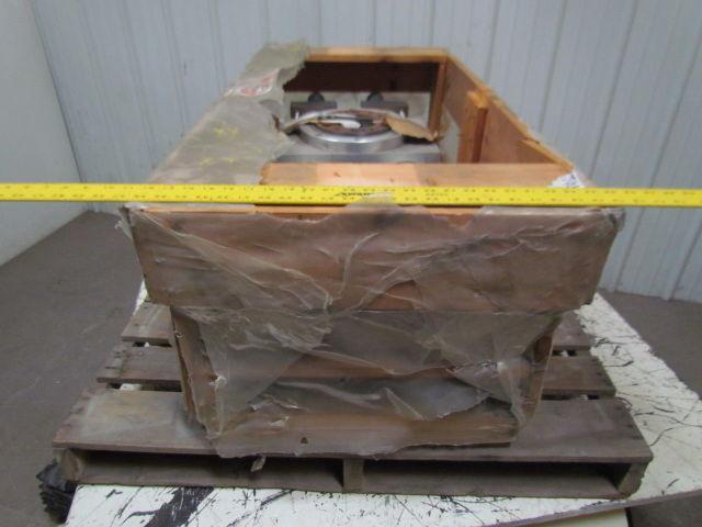 1EX7EB01 Large Pneumatic Rack & Pinion Rotary Actuator 4" Bore 45Deg Rotation