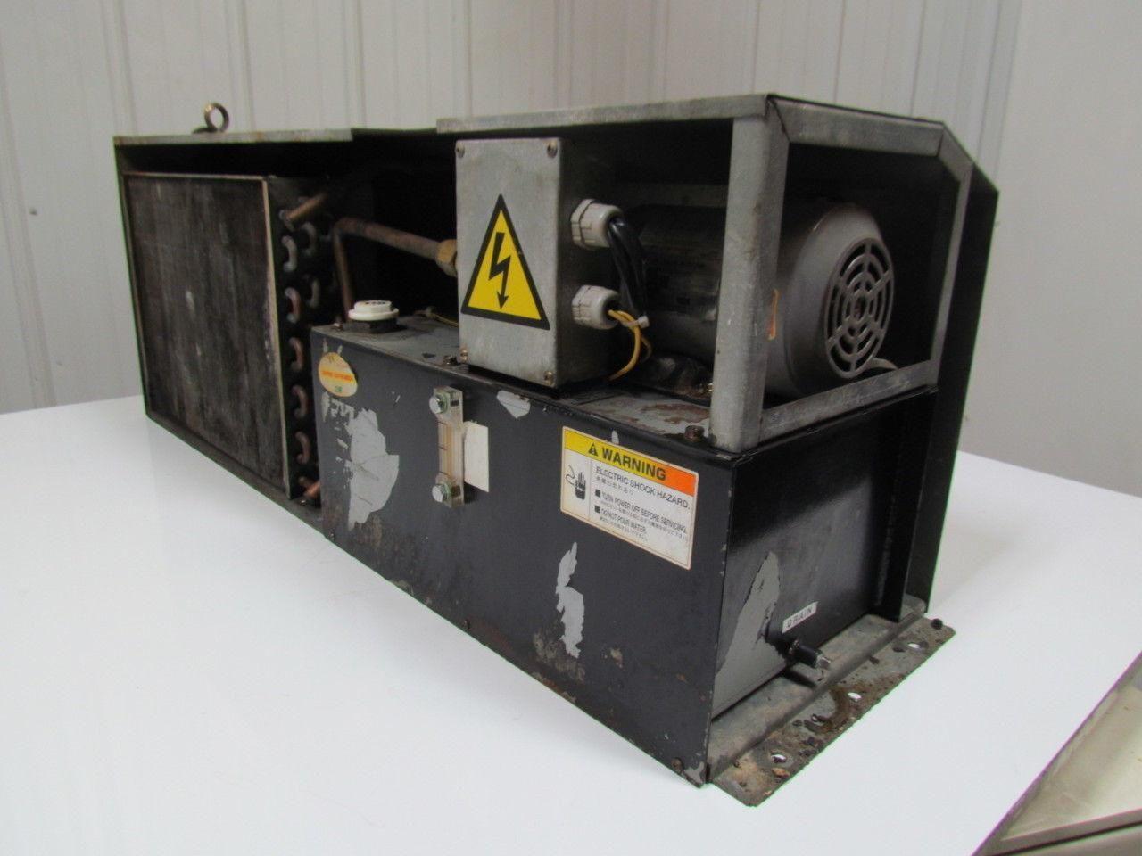 National Nu-YF375AM U07066A Oil Temp Regulator Unit 200VAC Hydraulic Cooling