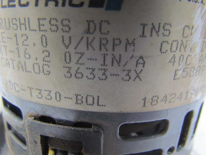 Reliance Electric 3633-3X Brushless DC W/Ribbed Pulley