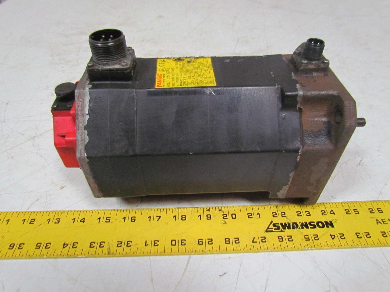Fanuc A06B-0227-B605 AC Servo Motor W/Pulsecoder A860-2014-T301