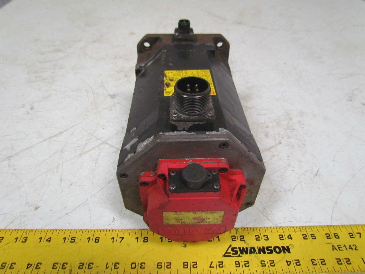Fanuc A06B-0227-B605 AC Servo Motor W/Pulsecoder A860-2014-T301