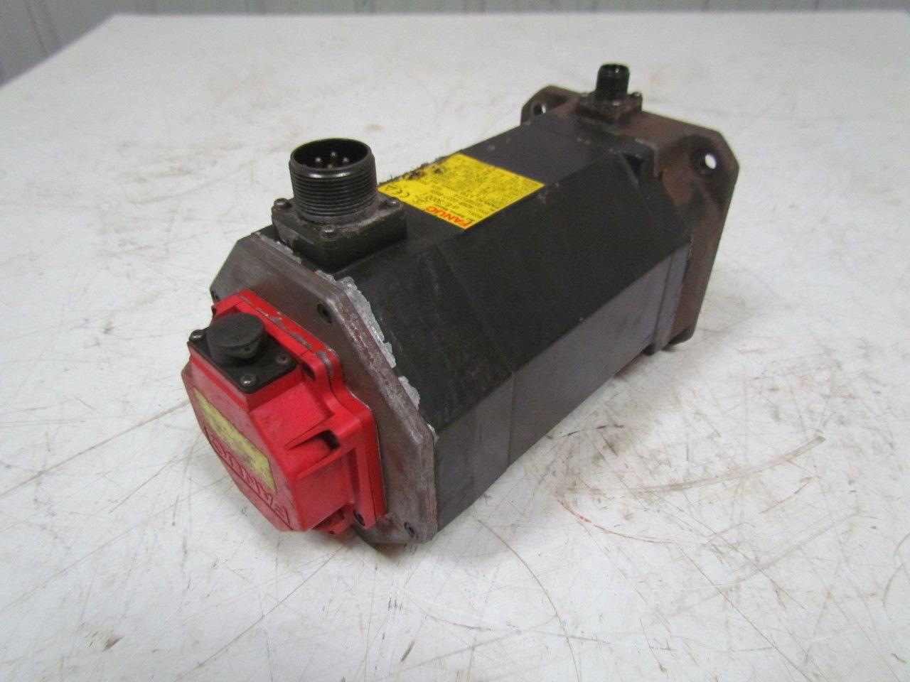 Fanuc A06B-0227-B605 AC Servo Motor W/Pulsecoder A860-2014-T301