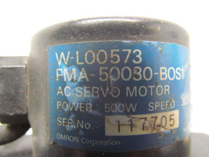 Omron WL00573 FMA-50030-BOS1 AC Servo Motor
