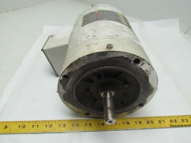 Leeson C6T34VC2H Washdown Electric Motor 1HP 230/460V 3PH 3450RPM 56C