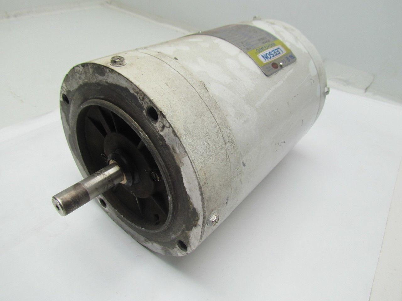 Leeson C6T34VC2H Washdown Electric Motor 1HP 230/460V 3PH 3450RPM 56C