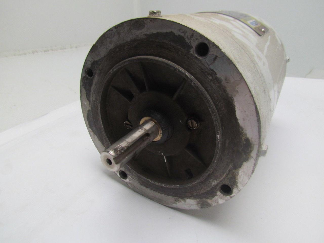 Leeson C6T34VC2H Washdown Electric Motor 1HP 230/460V 3PH 3450RPM 56C