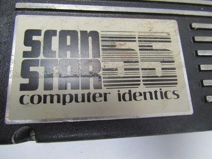 Computer Identics Scanstar 55 Laser Barcode Scanner 110VAC