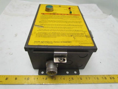 STI OMC-2-120-GM4 Optomat Controller Safety Light Curtain w/4-Mat Connector