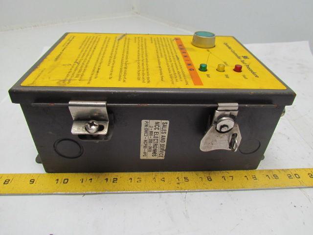 STI OMC-2-120-GM4 Optomat Controller Safety Light Curtain w/4-Mat Connector