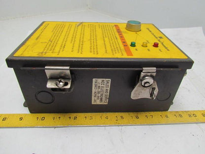 STI OMC-2-120-GM4 Optomat Controller Safety Light Curtain w/4-Mat Connector