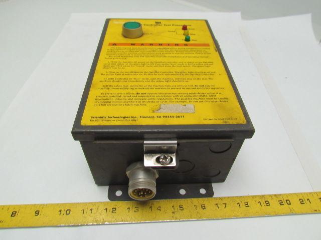 STI OMC-2-120-GM3 82197-0030 Safety Light Curtain Optomat Controller Control Box