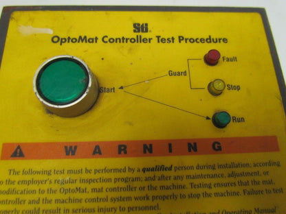 STI OMC-2-120-GM3 82197-0030 Safety Light Curtain Optomat Controller Control Box