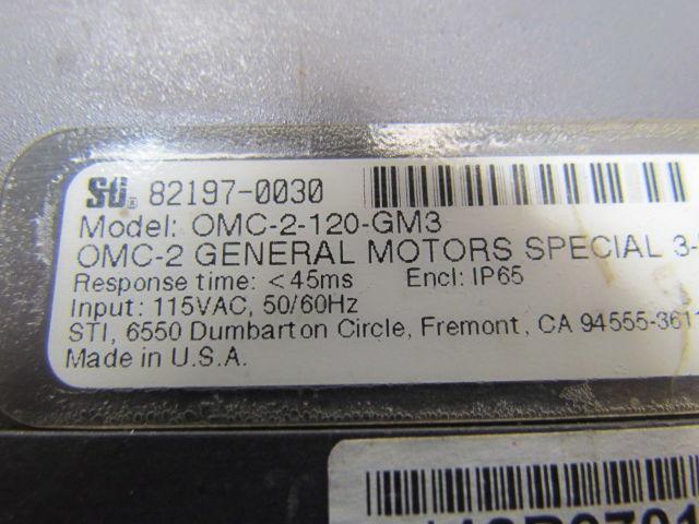 STI OMC-2-120-GM3 82197-0030 Safety Light Curtain Optomat Controller Control Box