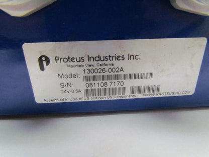 Proteus 130026-002A Weldsaver Coolant Controller/Leak Detection Control Box