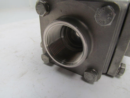 BI-TORQ IS3WT12300EA4 Electrically Actuated Full Port SS Ball Valve 1-1/4" NPT