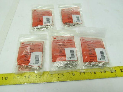 3M Highland BF10-10L Uninsulated Fork Terminals 12-10 Gauge Lot of 5 Bags of 50
