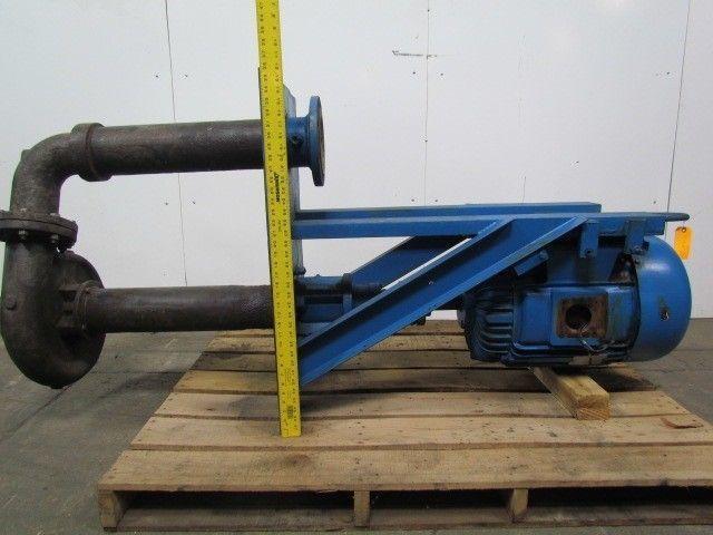 25HP Vertical Centrifugal Pump 5" 460V 29.7A 1775RPM