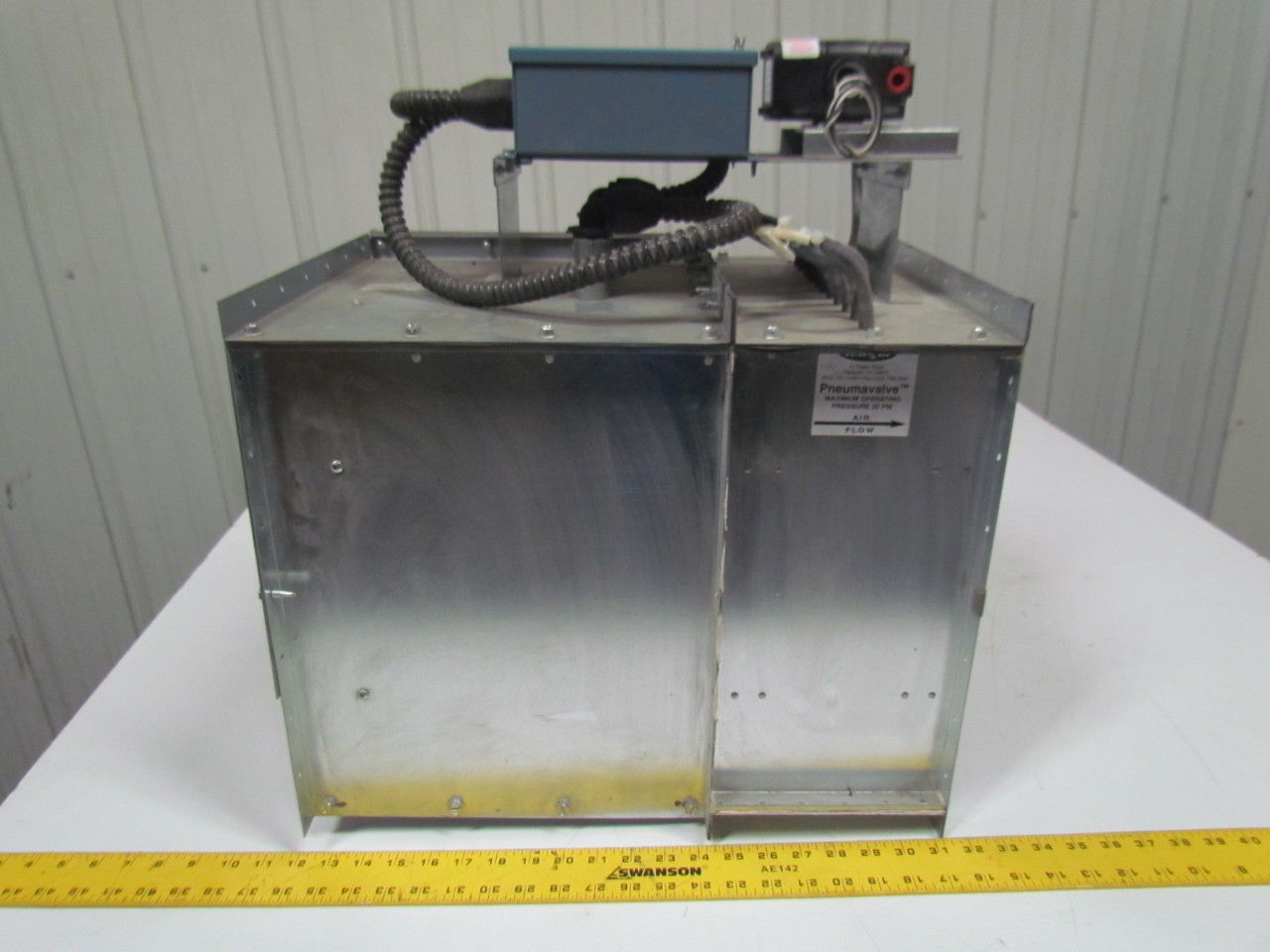 TEK-AIR T-PVT2211-1412 Vortec Air Flow Transmitter Valve 14"x12" 0-2900cfm