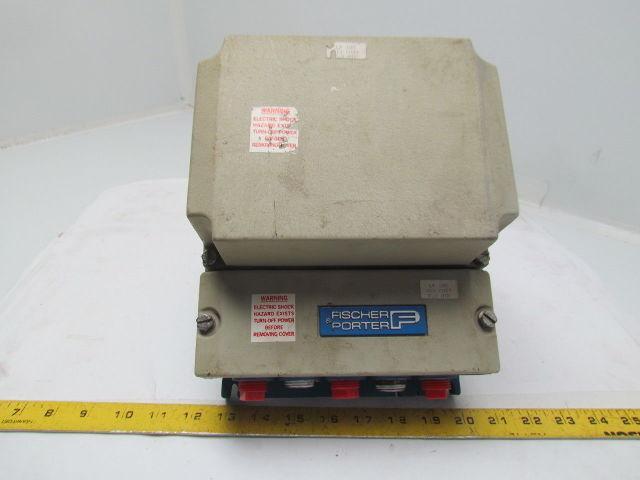 Fisher Porter 10D1475EN15PF29AW12CAC1 Magnetic Flow Signal Converter 0-320GPM