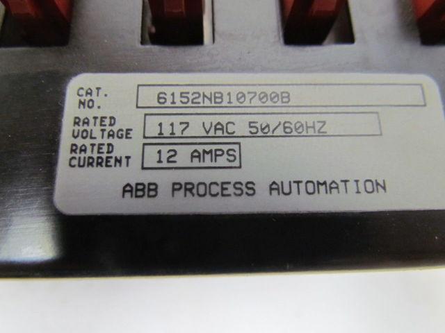 ABB 6152NB10700B Power Supply Distribution Module 117V 12Amp