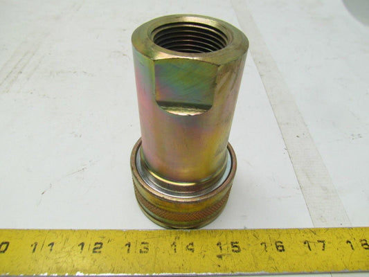 Foster H8 Quick Disconnect Coupler 1"NPT Cadmium Plated Steel