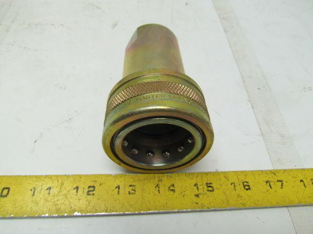 Foster H8 Quick Disconnect Coupler 1"NPT Cadmium Plated Steel