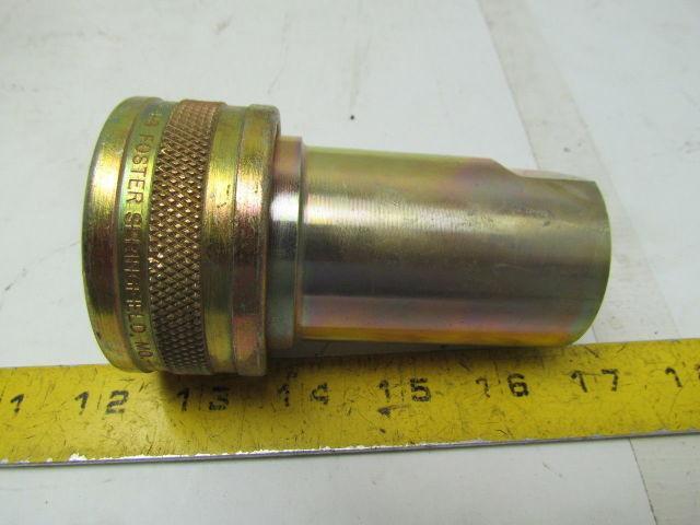 Foster H8 Quick Disconnect Coupler 1"NPT Cadmium Plated Steel