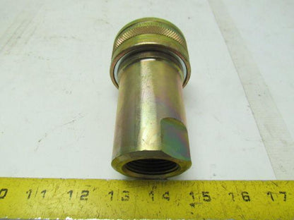 Foster H8 Quick Disconnect Coupler 1"NPT Cadmium Plated Steel