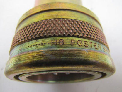 Foster H8 Quick Disconnect Coupler 1"NPT Cadmium Plated Steel