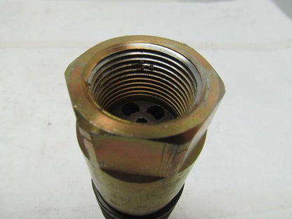 Dynaquip Controls DF16 Quick Disconnect Fitting 1"NPT Two Way Shutoff