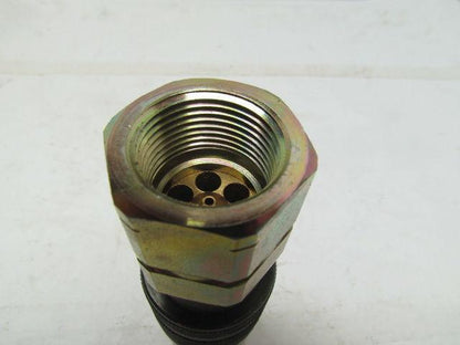 Dynaquip Controls DF16 Quick Disconnect Fitting 1"NPT Two Way Shutoff