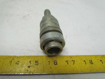 Dynaquip DC-2 1/2"NPT Quick Coupler Hydraulic Coupling Steel w/1/4" Hose Barb