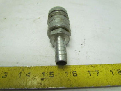 Dynaquip DC-2 1/2"NPT Quick Coupler Hydraulic Coupling Steel w/1/4" Hose Barb