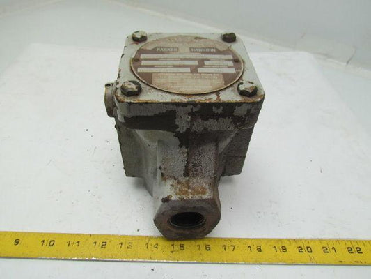 Parker 10-S-74W-M-2-CC-4-53 Tell-Tale Hydraulic Filter 1" NPT Ports