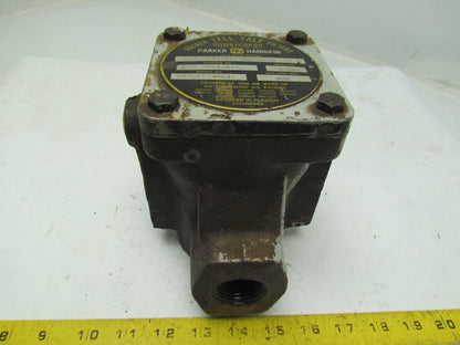 Parker 10-S-74W-M-2-CC-1-53 Tell-Tale Hydraulic Filter 1" NPT Ports