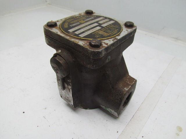 Parker 10-S-74W-M-2-CC-1-53 Tell-Tale Hydraulic Filter 1" NPT Ports