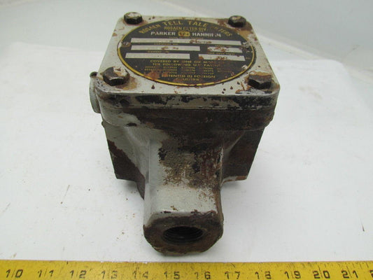Parker 10-S-74W-M-2-CC-1-53 Tell-Tale Hydraulic Filter 1" NPT Ports
