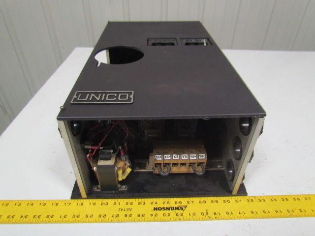 Unico 3O6-342 SCR Power Supply For Parts Sold As Is
