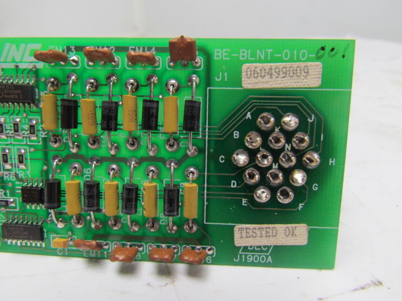 Beta Tech Inc BE-BLNT-010-001 Circuit Board w/14 Pin Male Connector