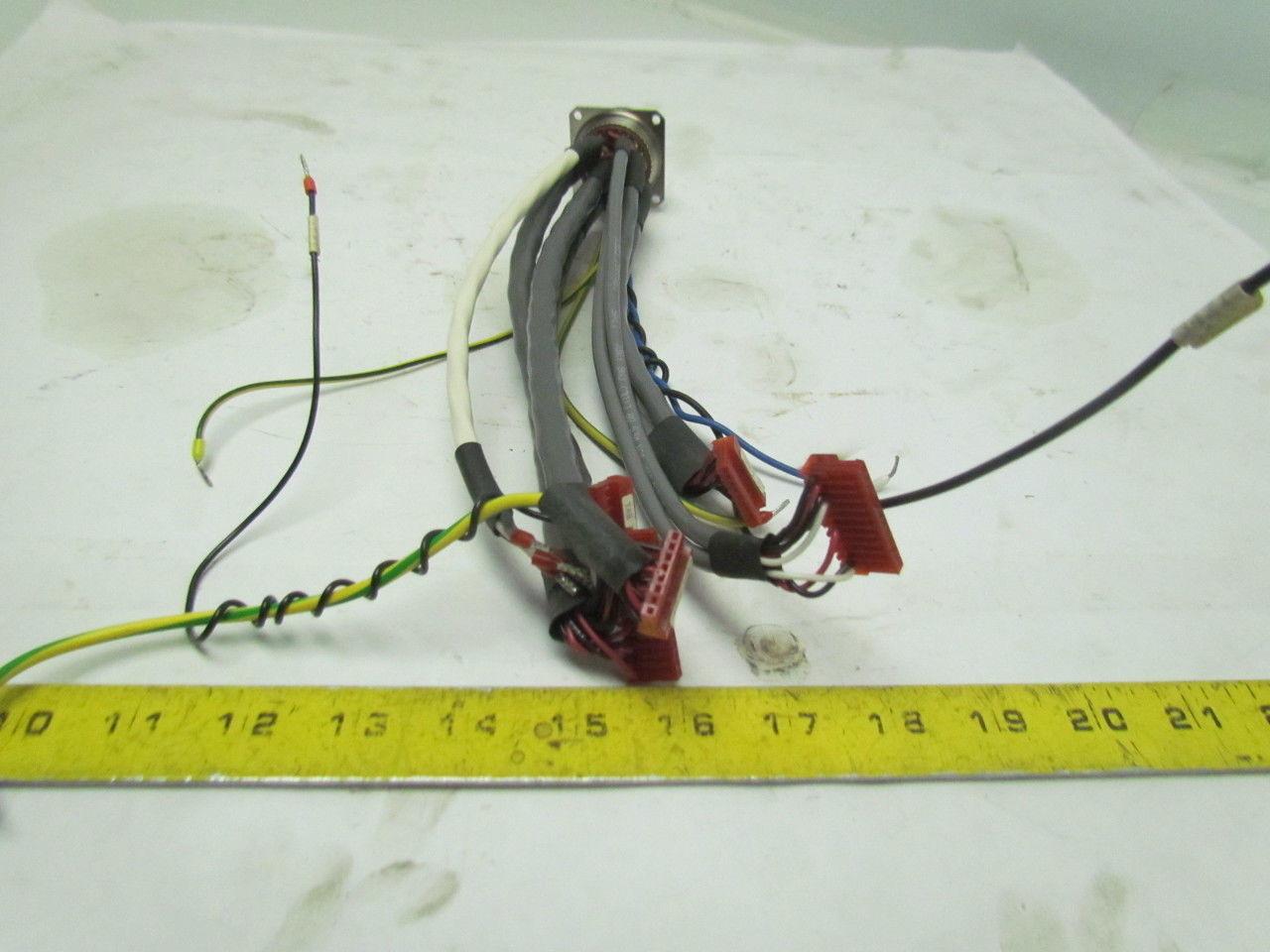 Amphenol 9847-J-MS27497T24F4S-M530206201 56 Pin Connector Panel Mount