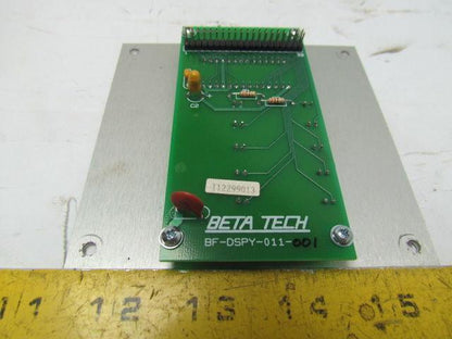 Beta Tech BF-DSPY-011-001 Display Module Circuit Board