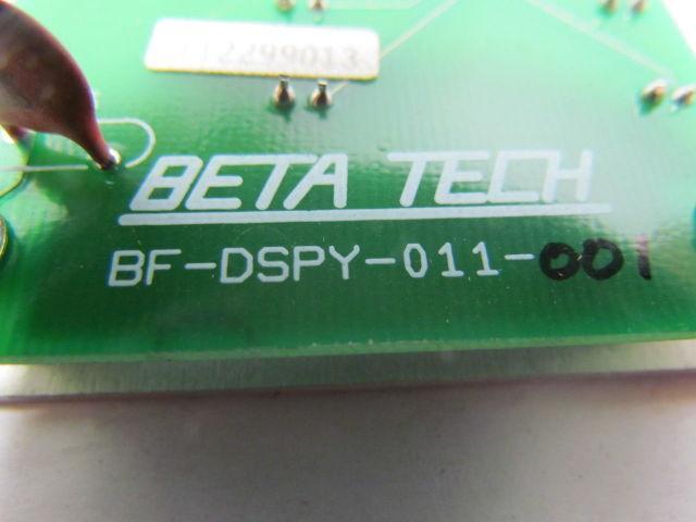 Beta Tech BF-DSPY-011-001 Display Module Circuit Board