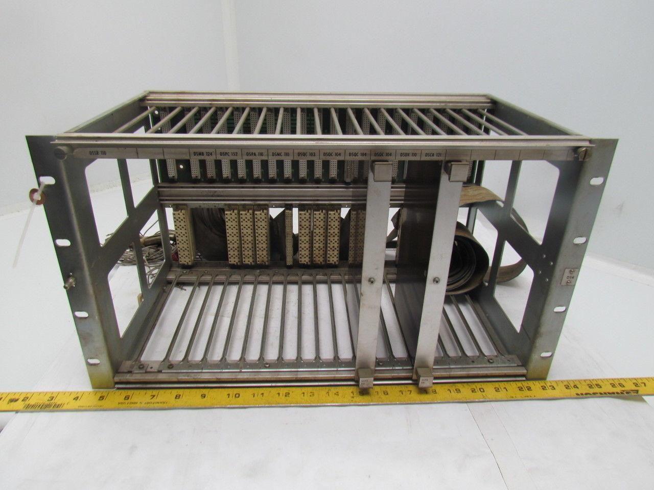 ABB ASEA Robotics YB 161 101-CB DSQU 128 Circuit Board Slot Rack Case