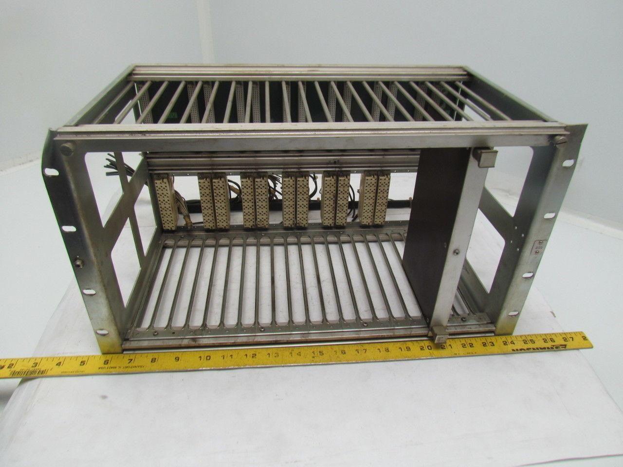 ABB ASEA Robotics YB 161-101 BC DSQU 117 Circuit Board Slot Rack Case