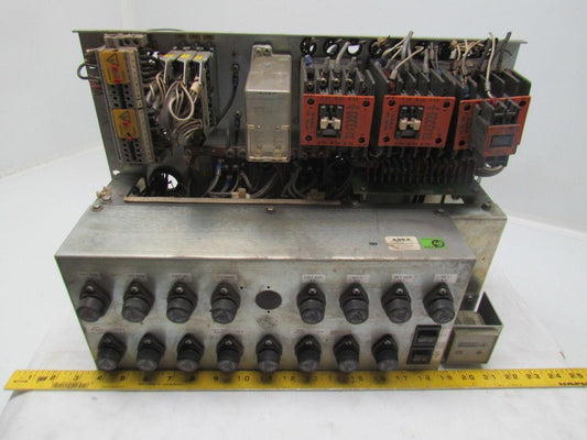ASEA Brown Boveri YB161101-GK DSQU 222 Rectifier Unit W/Contactors For Repair