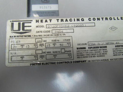 DigiTrace D720P90 E2 720 Series Heat Tracing Control Module Assembly Enclosure