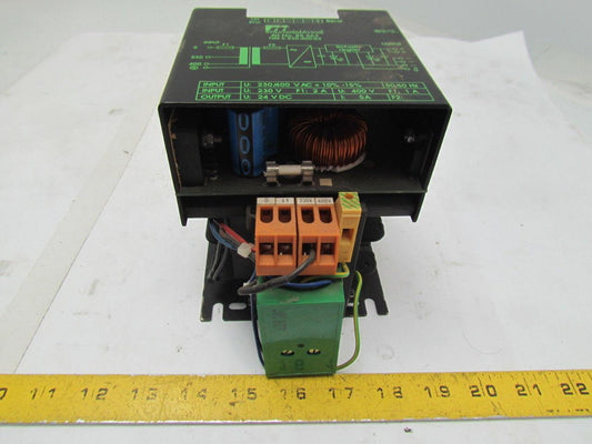 Murrelektronik NSS5-230-400/24 Power Supply 230V Primary 24VDC Secondary 5Amp