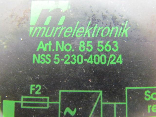 Murrelektronik NSS5-230-400/24 Power Supply 230V Primary 24VDC Secondary 5Amp