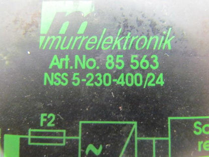 Murrelektronik NSS5-230-400/24 Power Supply 230V Primary 24VDC Secondary 5Amp